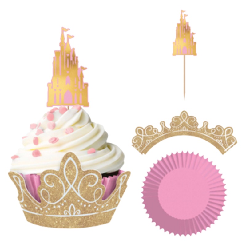 Disney Princess Cupcake Kit pk24