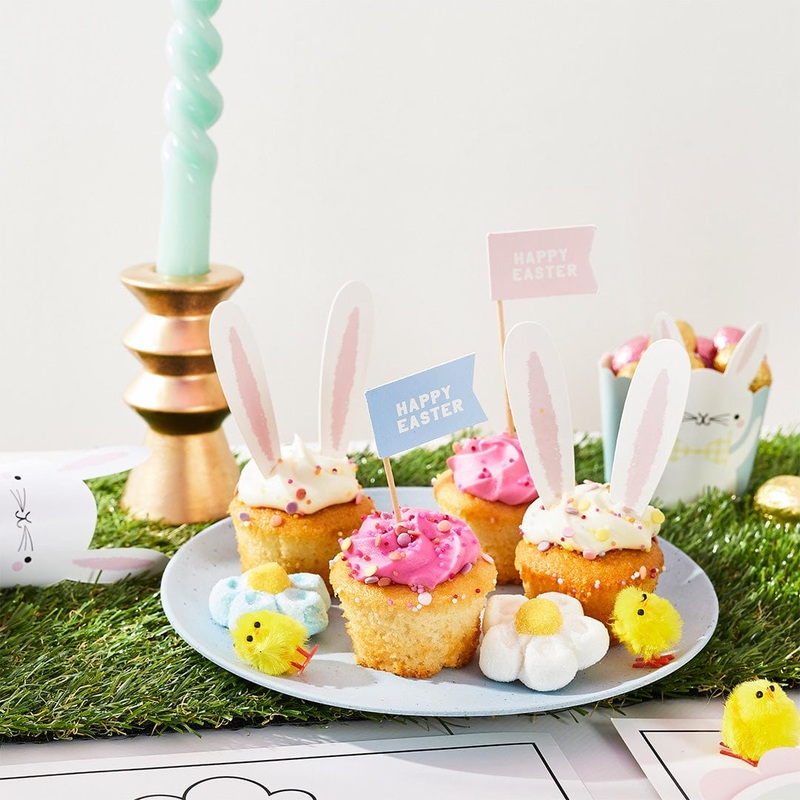 Easter Bunny Cake Toppers x 12