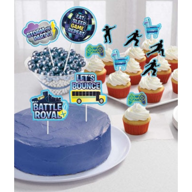 Fortnite Battle Royal Party Cake Topper Kit