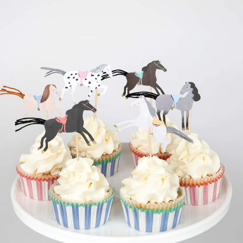 Horse Party Cupcake Kit (x 24 toppers)