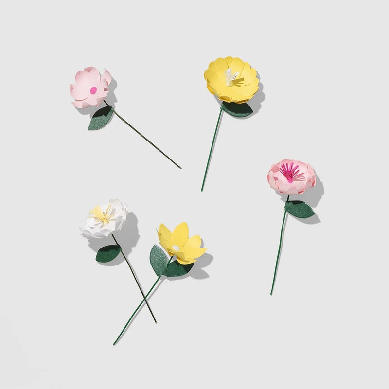 In Full Bloom Mini Cake Toppers
