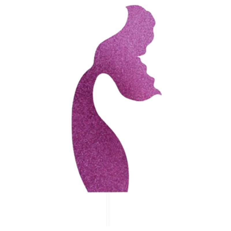 Mermaid Tail Cake Topper