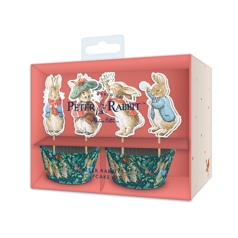 Peter Rabbit Christmas Festive Cupcake Kit