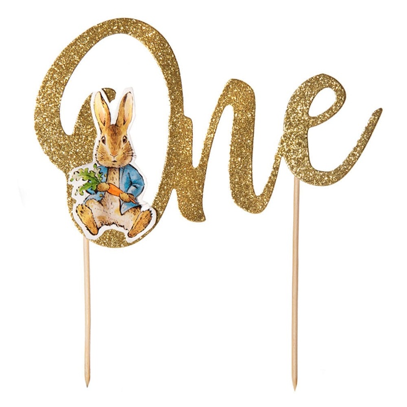 Peter Rabbit One Cake Topper
