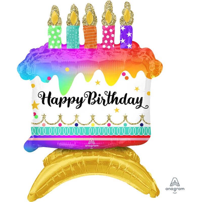 Birthday Cake 18" Balloon
