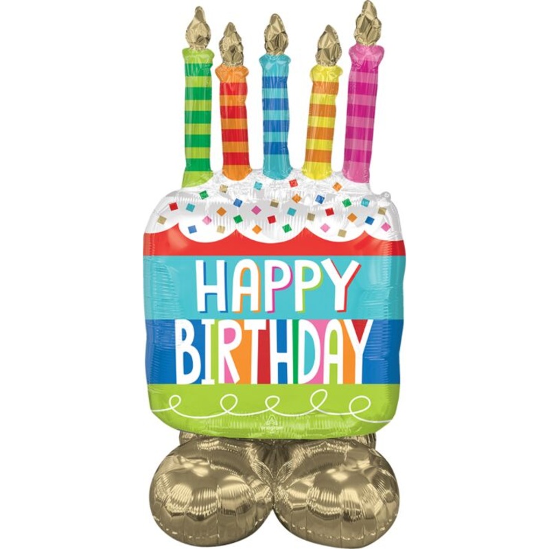 Birthday Cake AirLoonz 49 Balloon