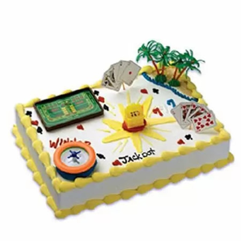Casino Gaming Cake Kit