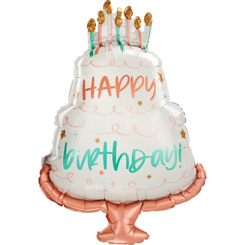 Happy Birthday Cake Day 28 Balloon