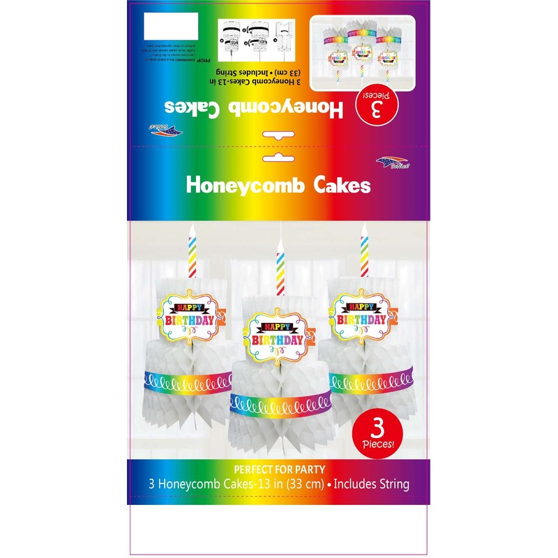 Honeycomb Cake (3 count)