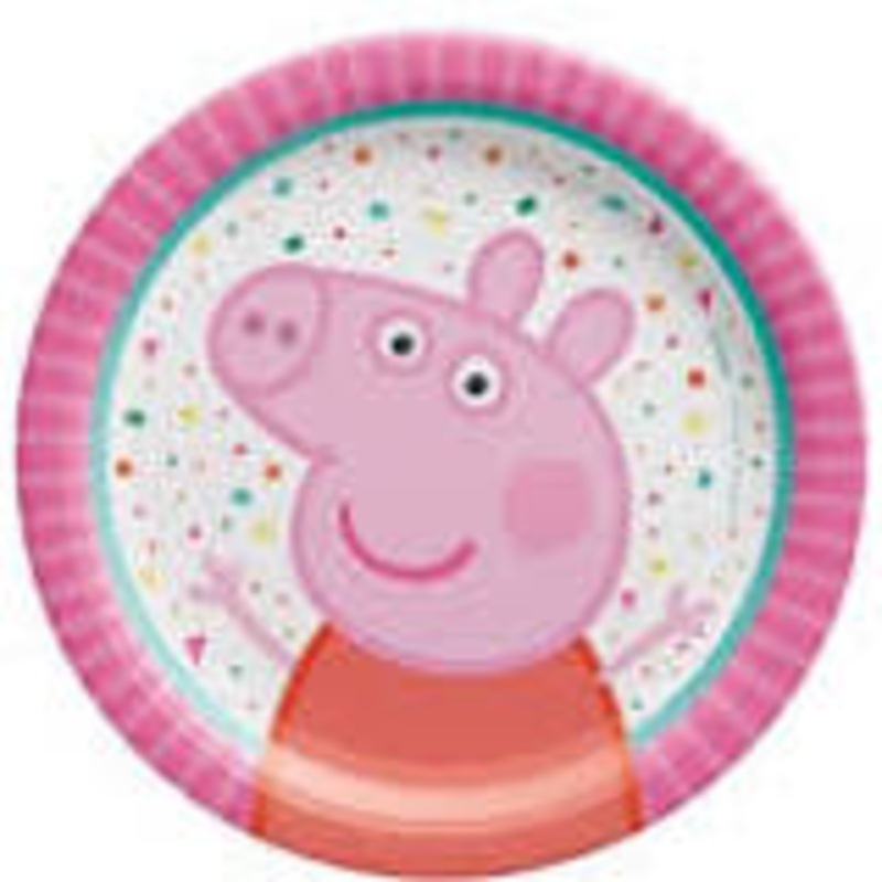 PEPPA PIG CAKE PLATES