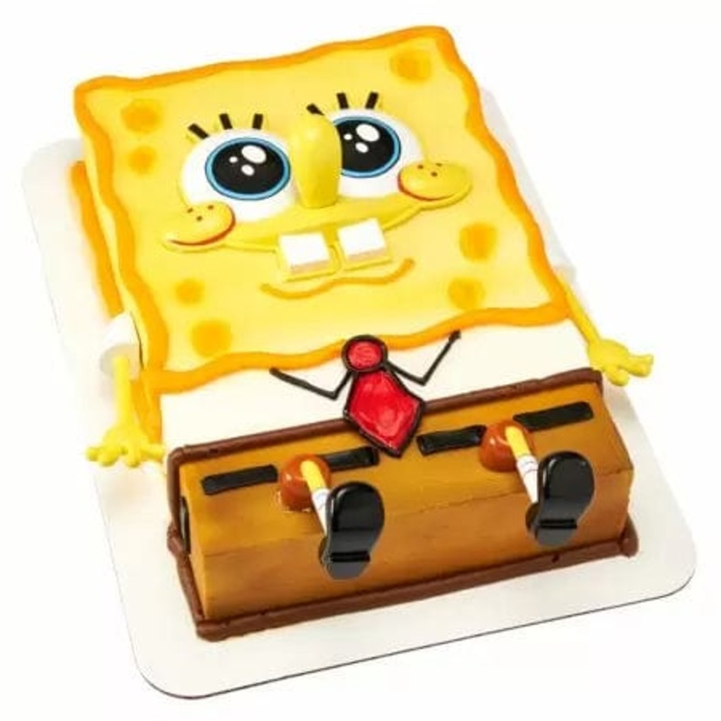 Spongebob Cake Topper Kit