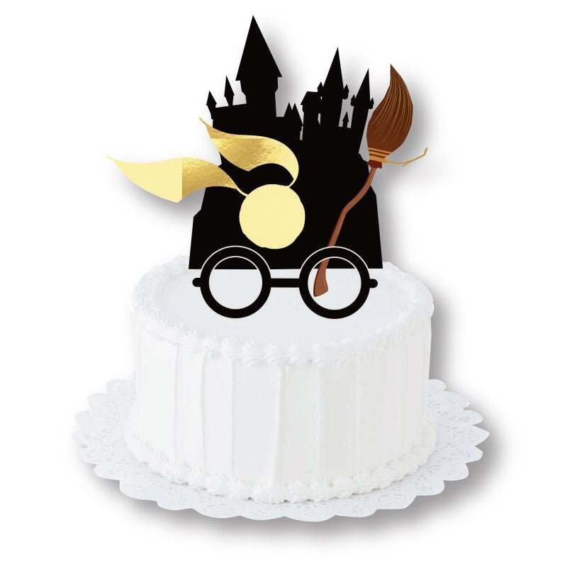4pk Harry Potter Cake Topper Decoration Kit