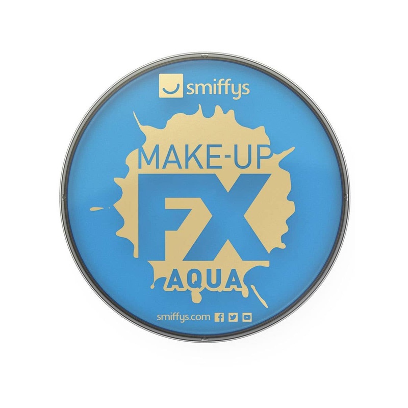 Aqua Based Blue Compact Cake Makeup