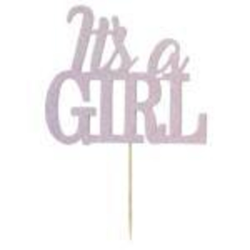 Baby Girl Cake Topper | Baby Shower