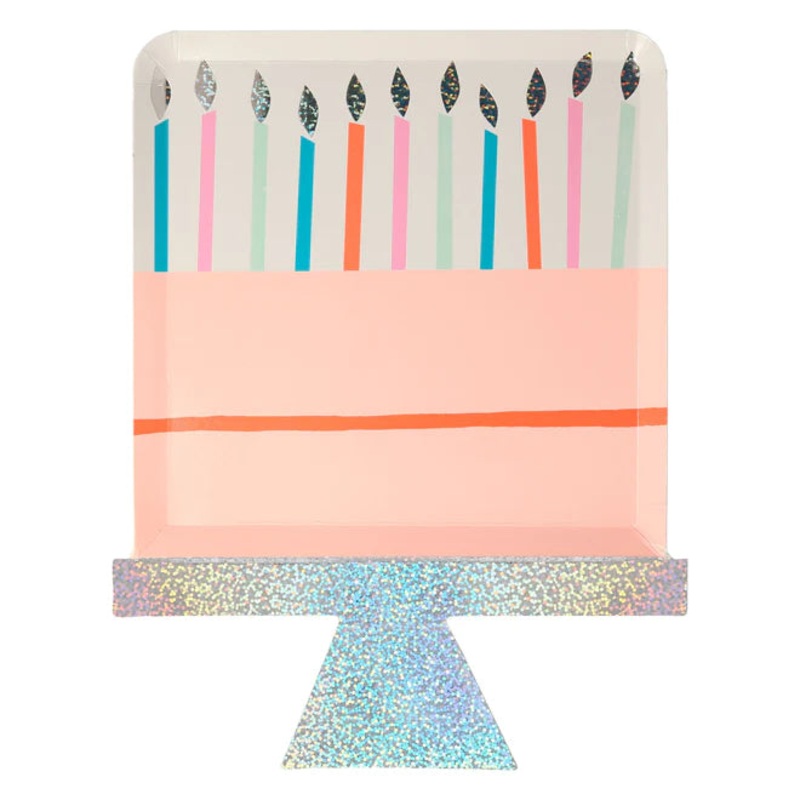 Birthday Cake Dinner Paper Plates