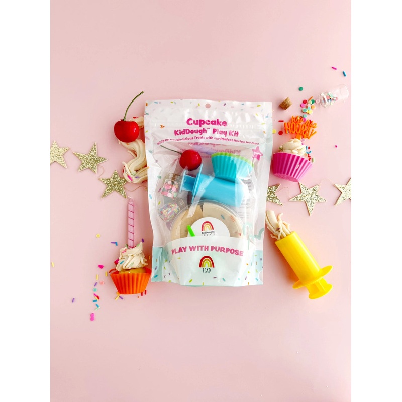 Cupcake (Cupcake) Sensory Kiddough Play Kit