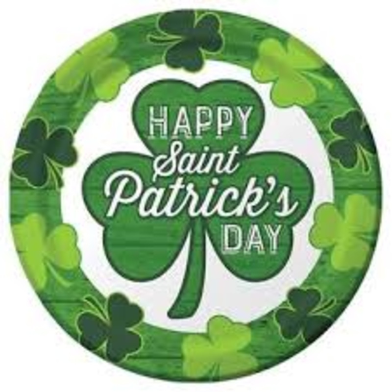 Everyone's Irish Paper 7" Cake Plates | St. Patrick's Day