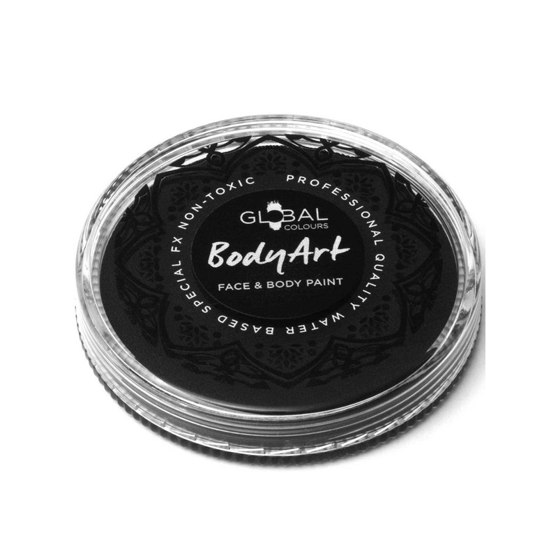 Global 32 Gram Strong Black Water Activated Cake Makeup