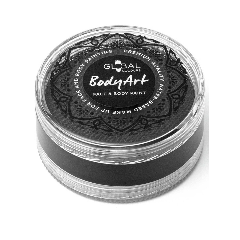 Global 90 Gram Strong Black Water Activated Cake Makeup