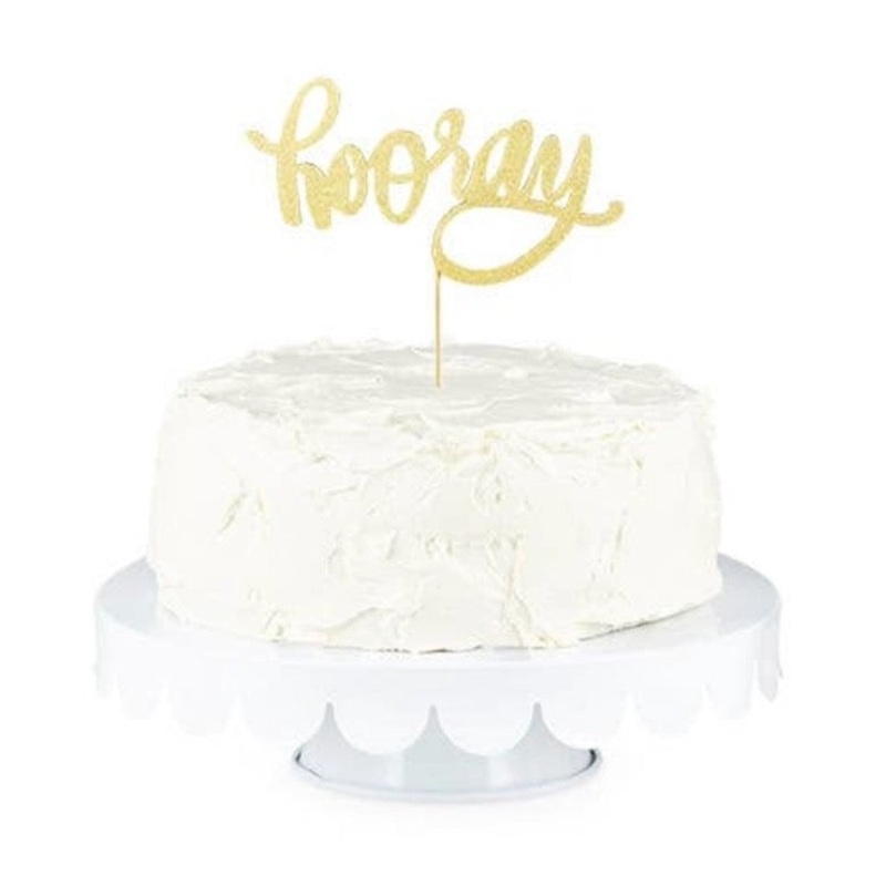 Hooray Cake Topper