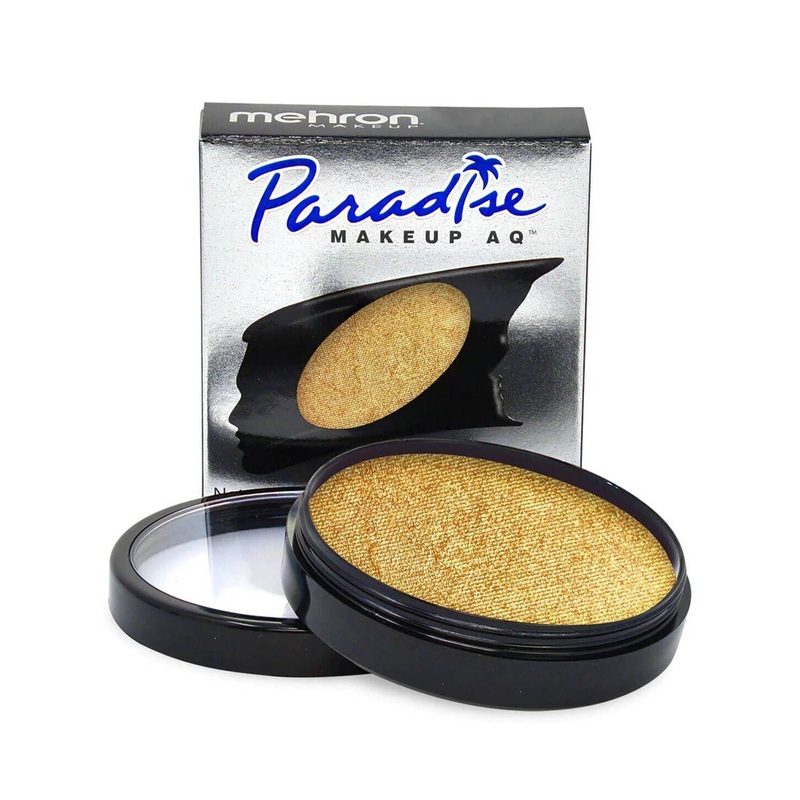 Paradise AQ 40g Metallic Gold Cake Makeup
