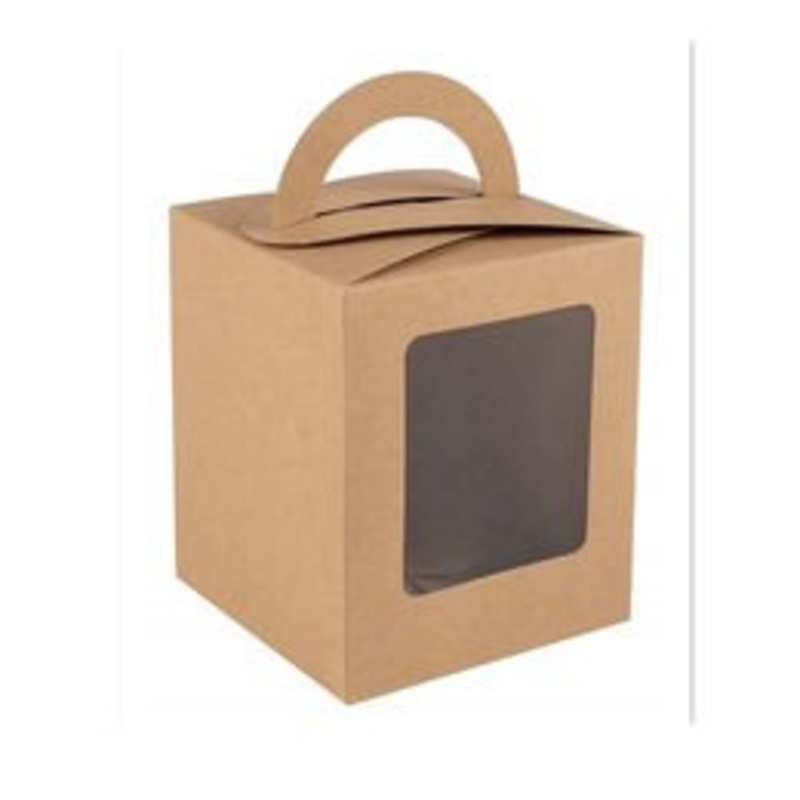 Single Cupcake Box with Window