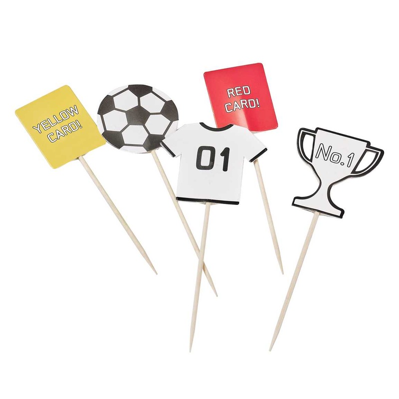 Soccer Cupcake Topper
