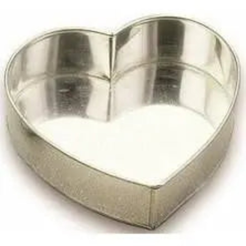 12 Inch Heart Cake Tin Hire