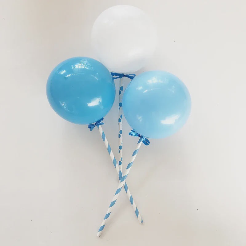 Alice in Wonderland Balloon Cake Topper Set