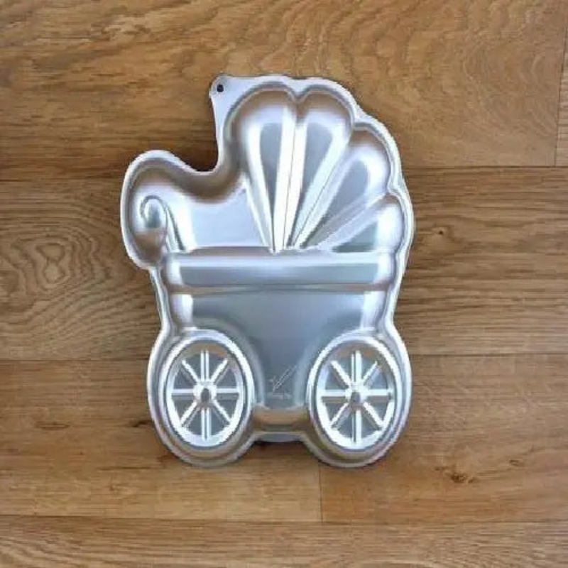 Baby Pram Cake Tin Hire