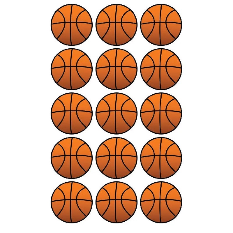 Basketball Edible Cupcake Images
