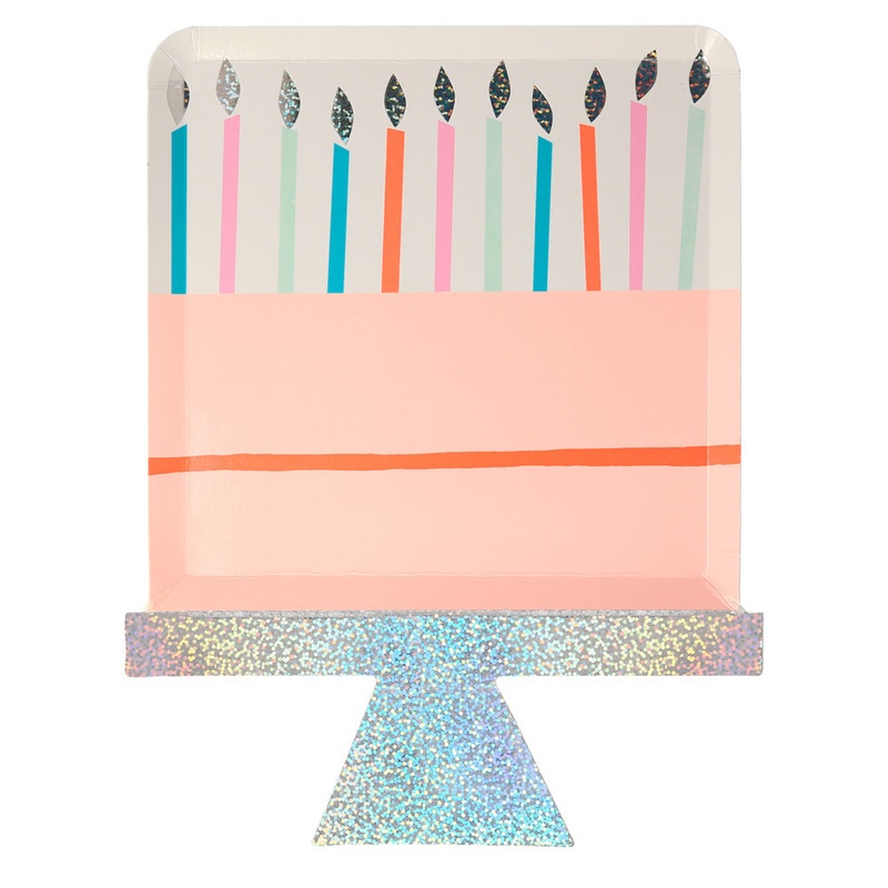 BIRTHDAY CAKE PLATES BY MERI MERI