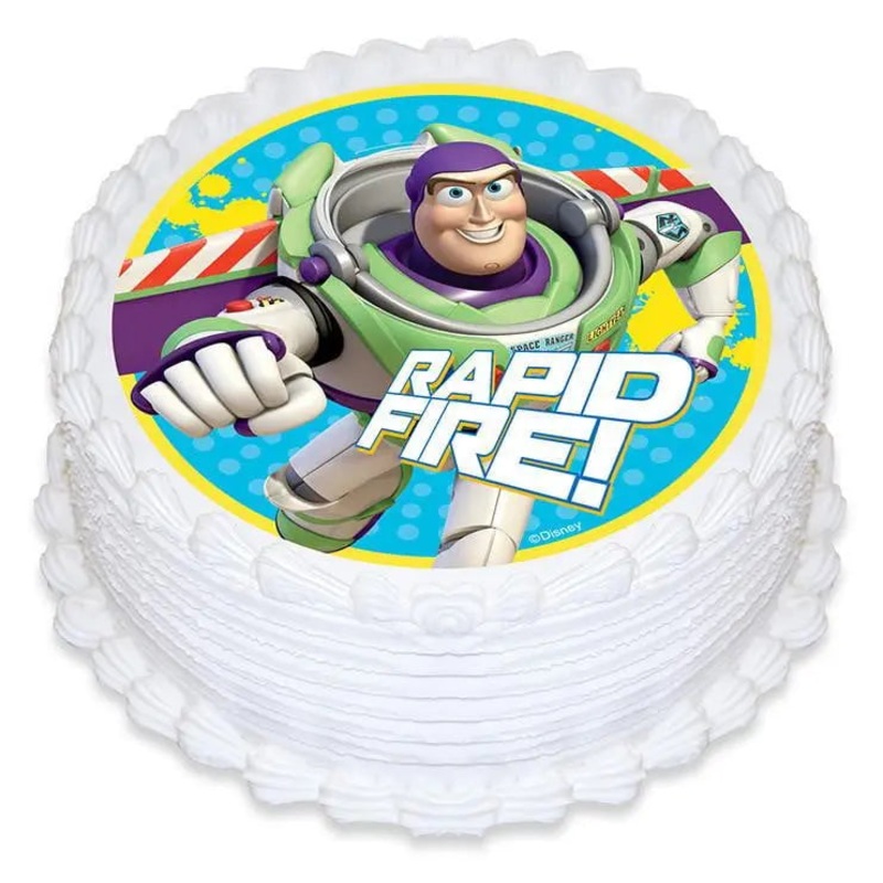 Buzz Lightyear Edible Cake Image