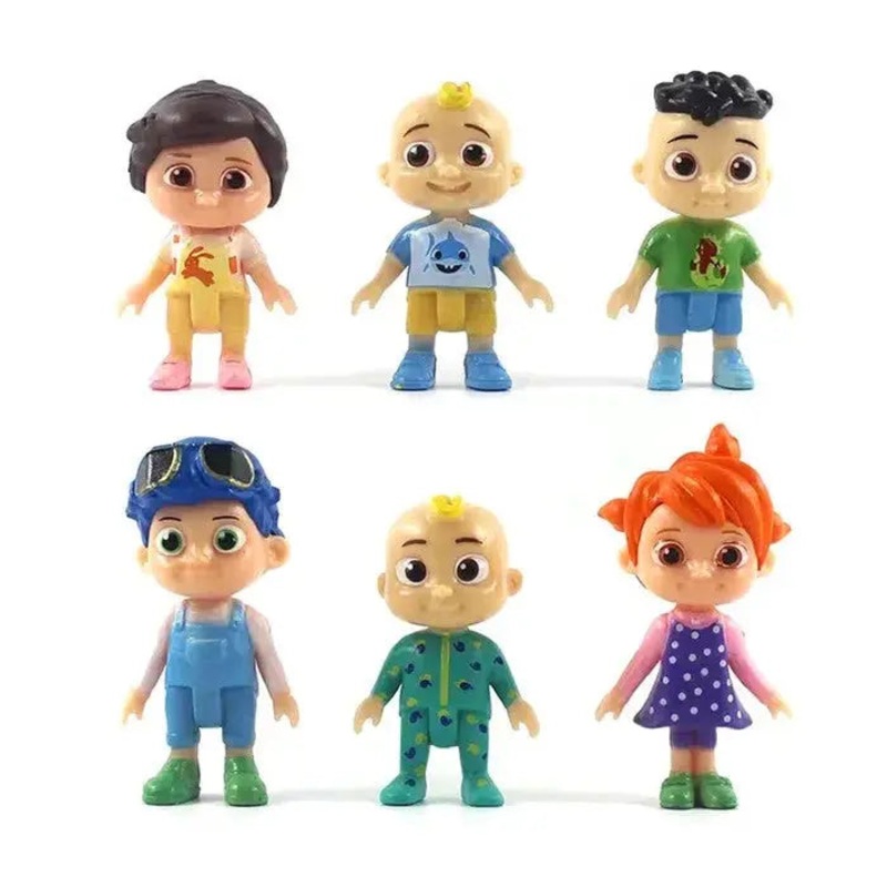 CoComelon Characters Cake Topper Set