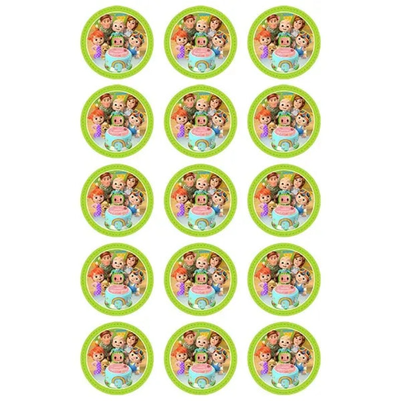 CoComelon Edible Cupcake Images