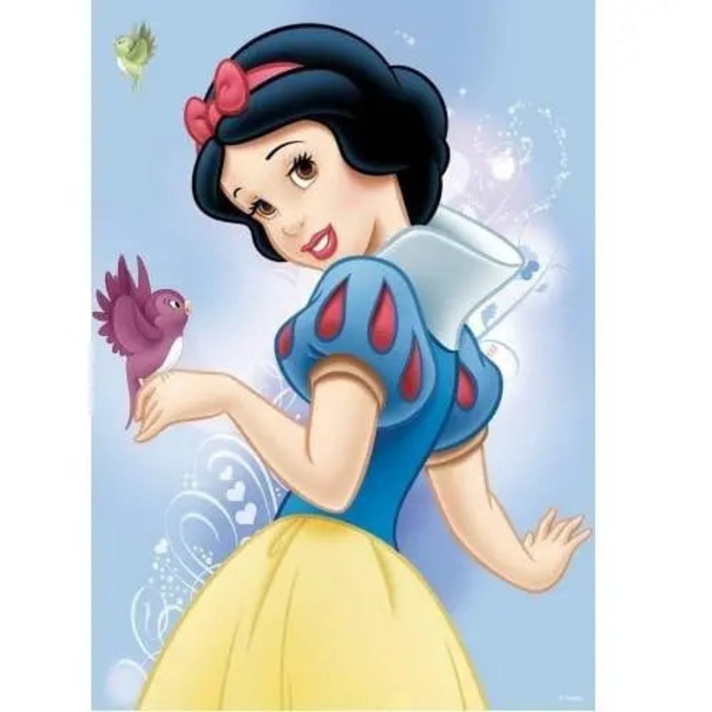 Snow White Edible Cake Image - A4 Size