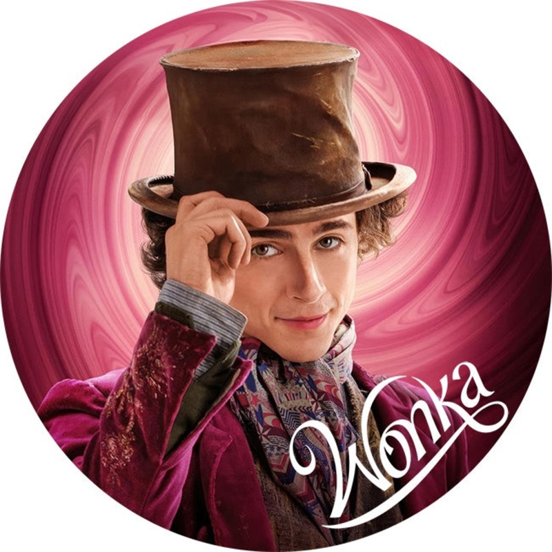 Wonka Edible Cake Image