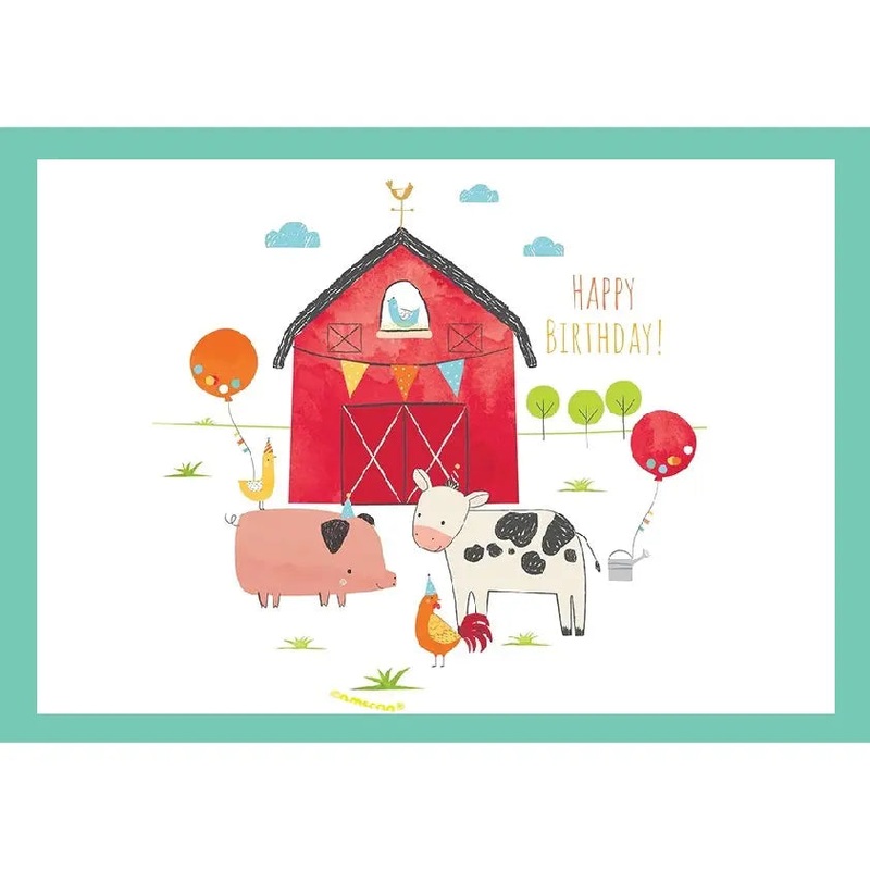 Barnyard Edible Cake Image - A4 Size