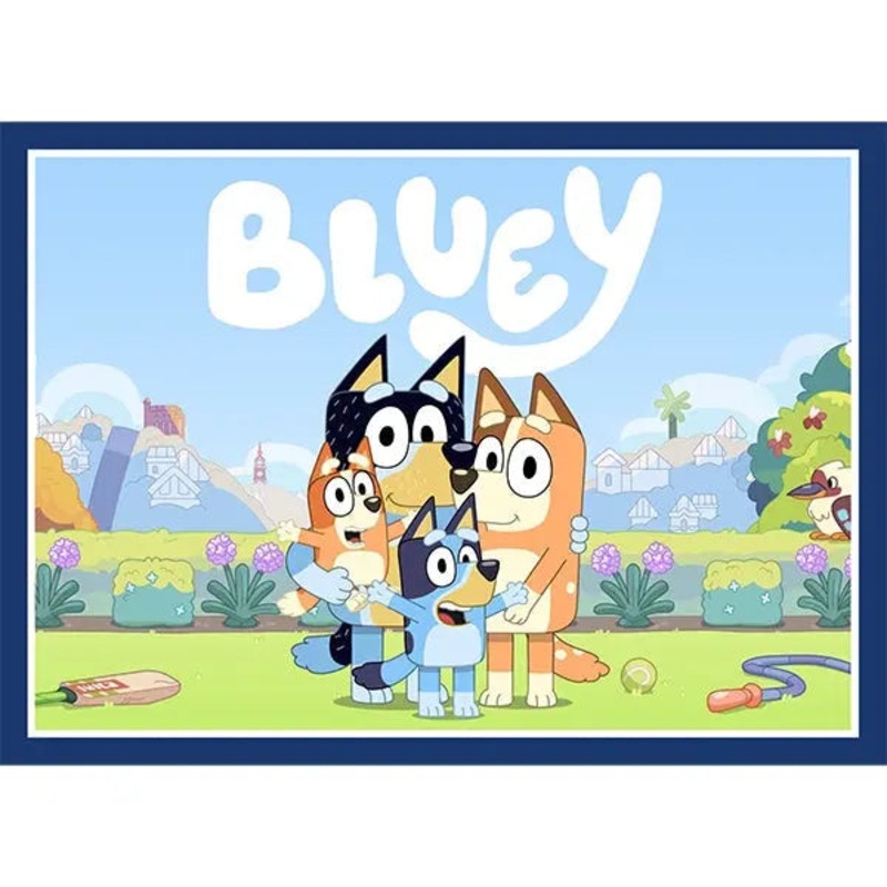 Bluey Edible Cake Image - A4 Size