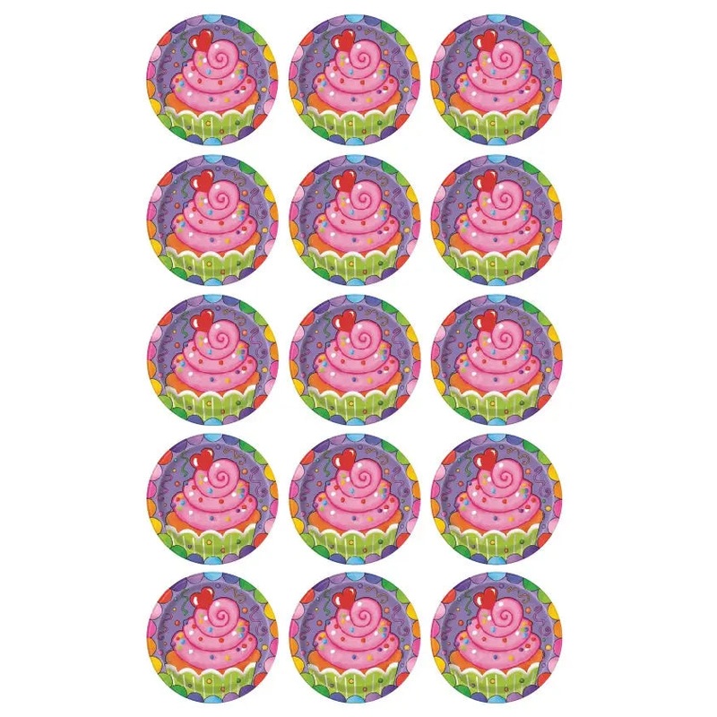 Candy Party Edible Cupcake Images