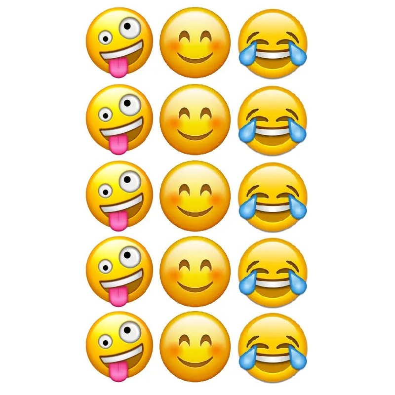 Emoji Edible Cupcake Images