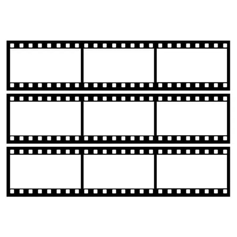 Film Strips Edible Cake Images