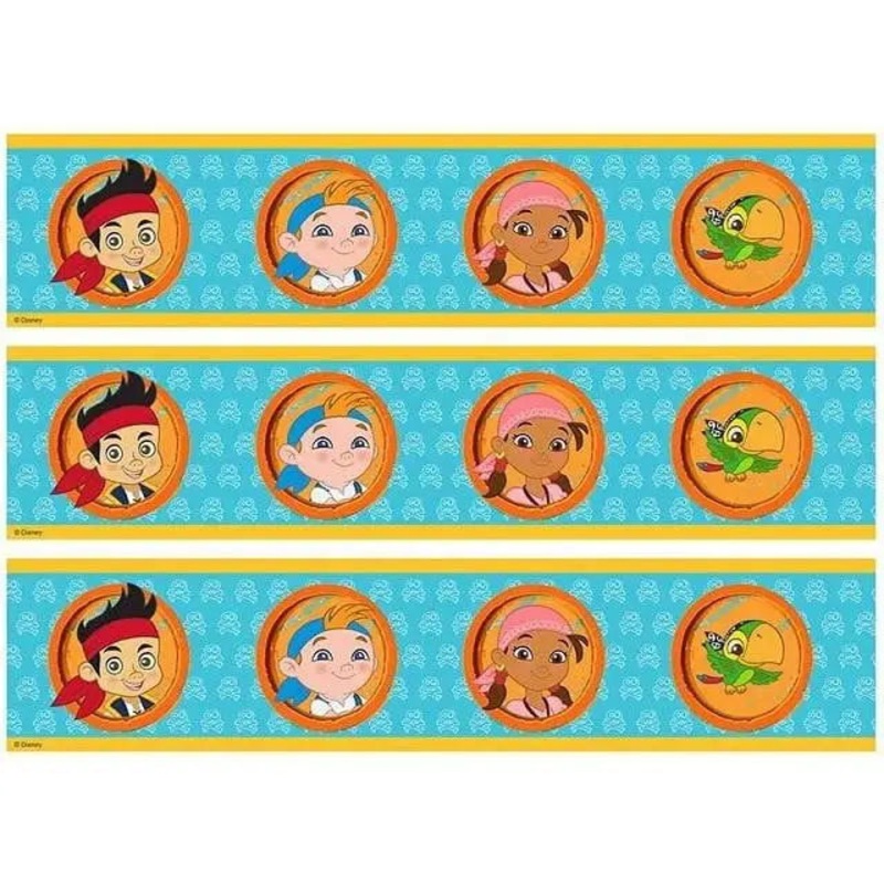 Jake & the Neverland Pirates Cake Strip Edible Images