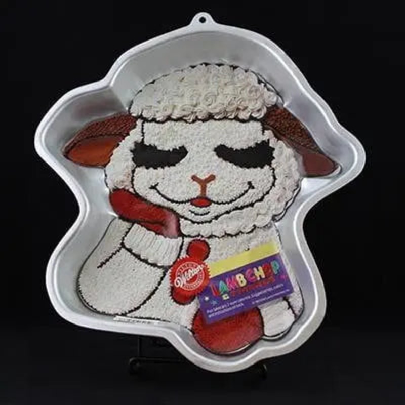 Lamb Chop Cake Tin Hire