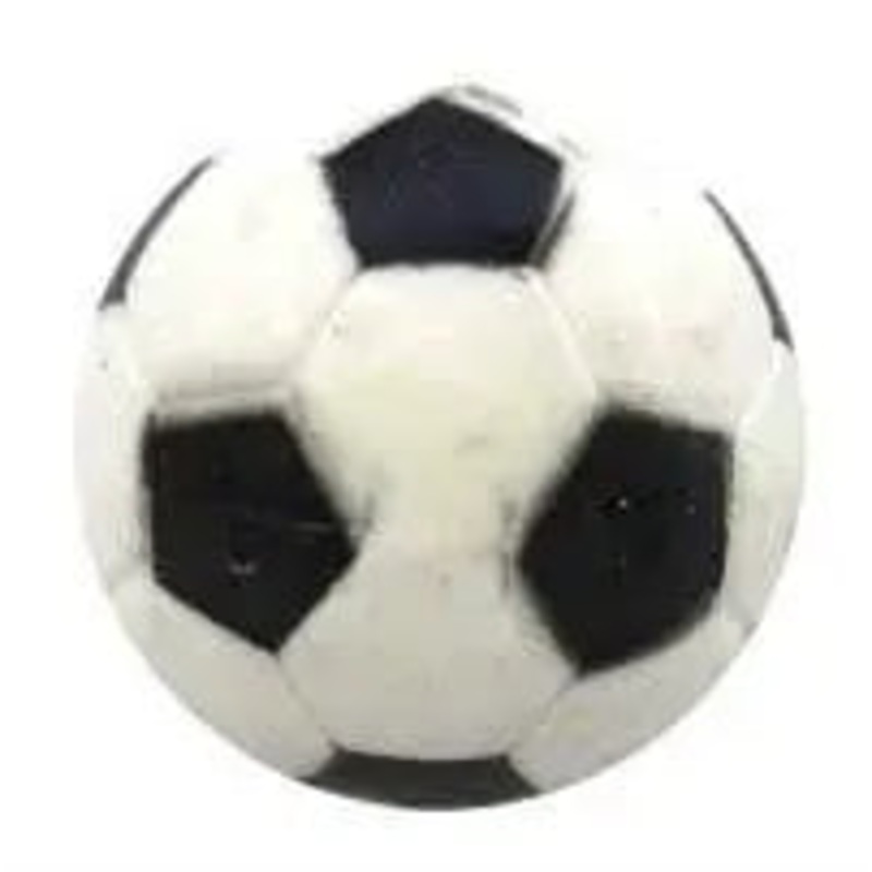 Plastic Soccer Ball Cake Topper