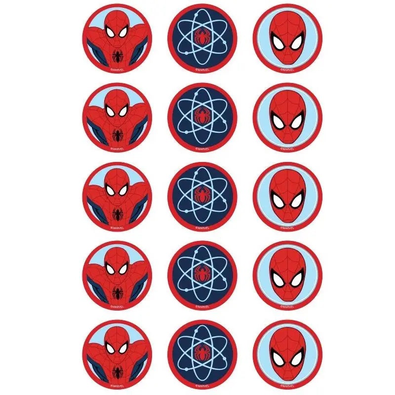 Spiderman Edible Cupcake Images
