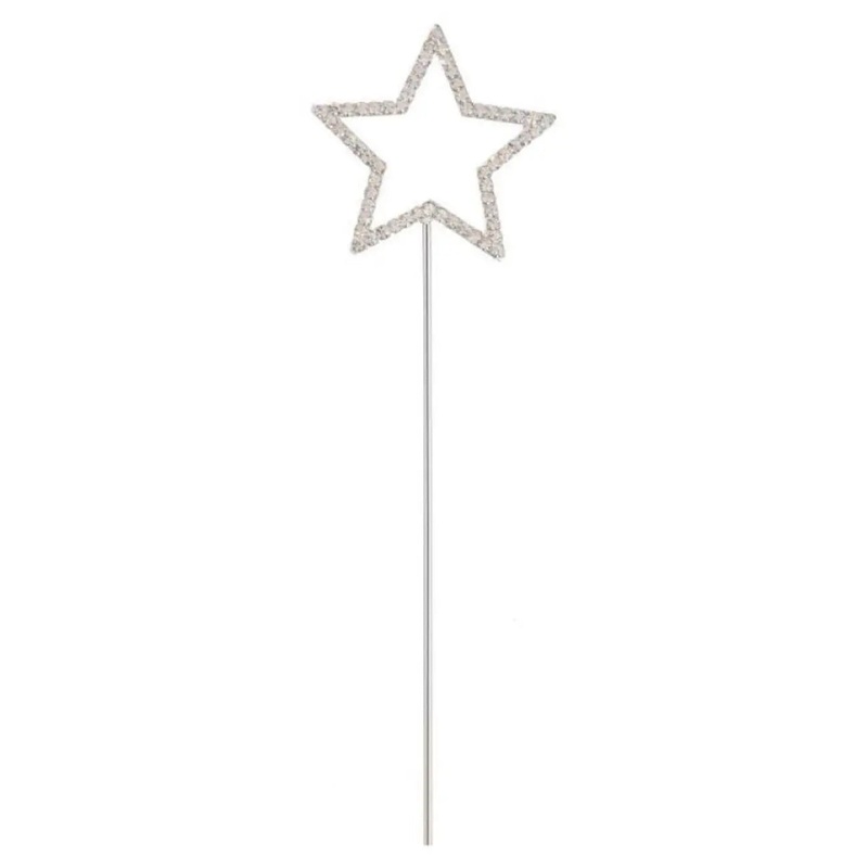 Star Diamante Cake Topper