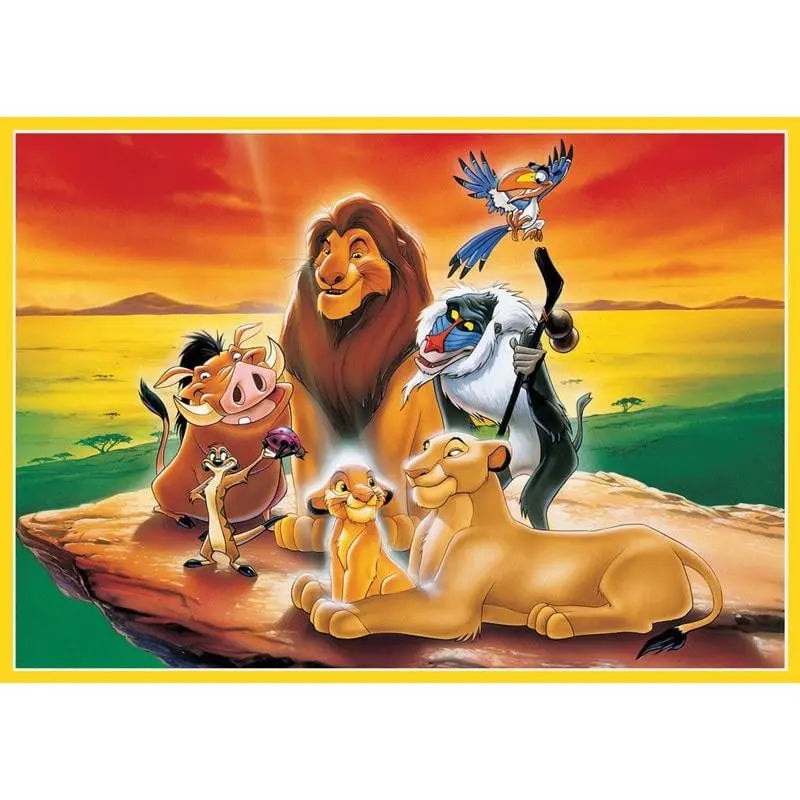 The Lion King Sunset Edible Cake Image - A4 Size