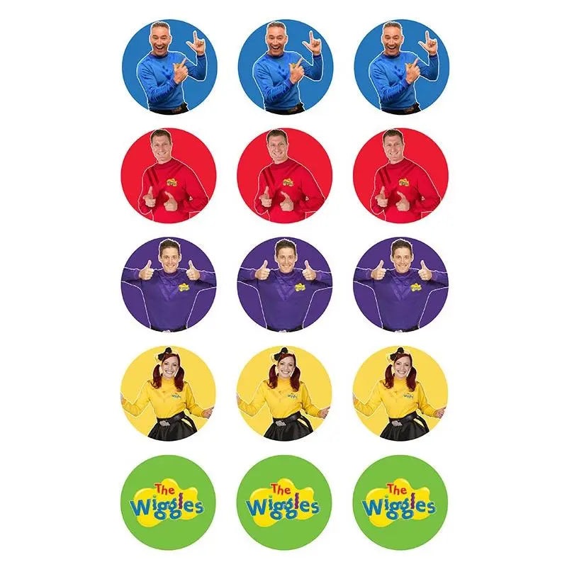 The Wiggles Edible Cupcake Images