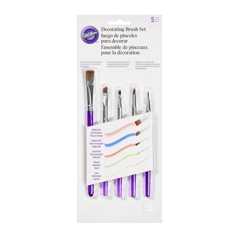 Wilton Cake Decorating Brush Set
